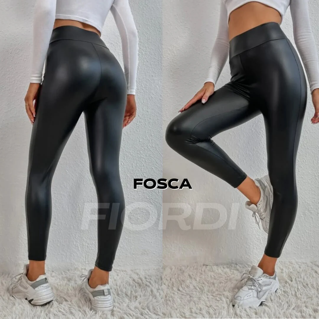 Calça de Couro Aveludada - HotLeg™ + Brinde Exclusivo - Image 11