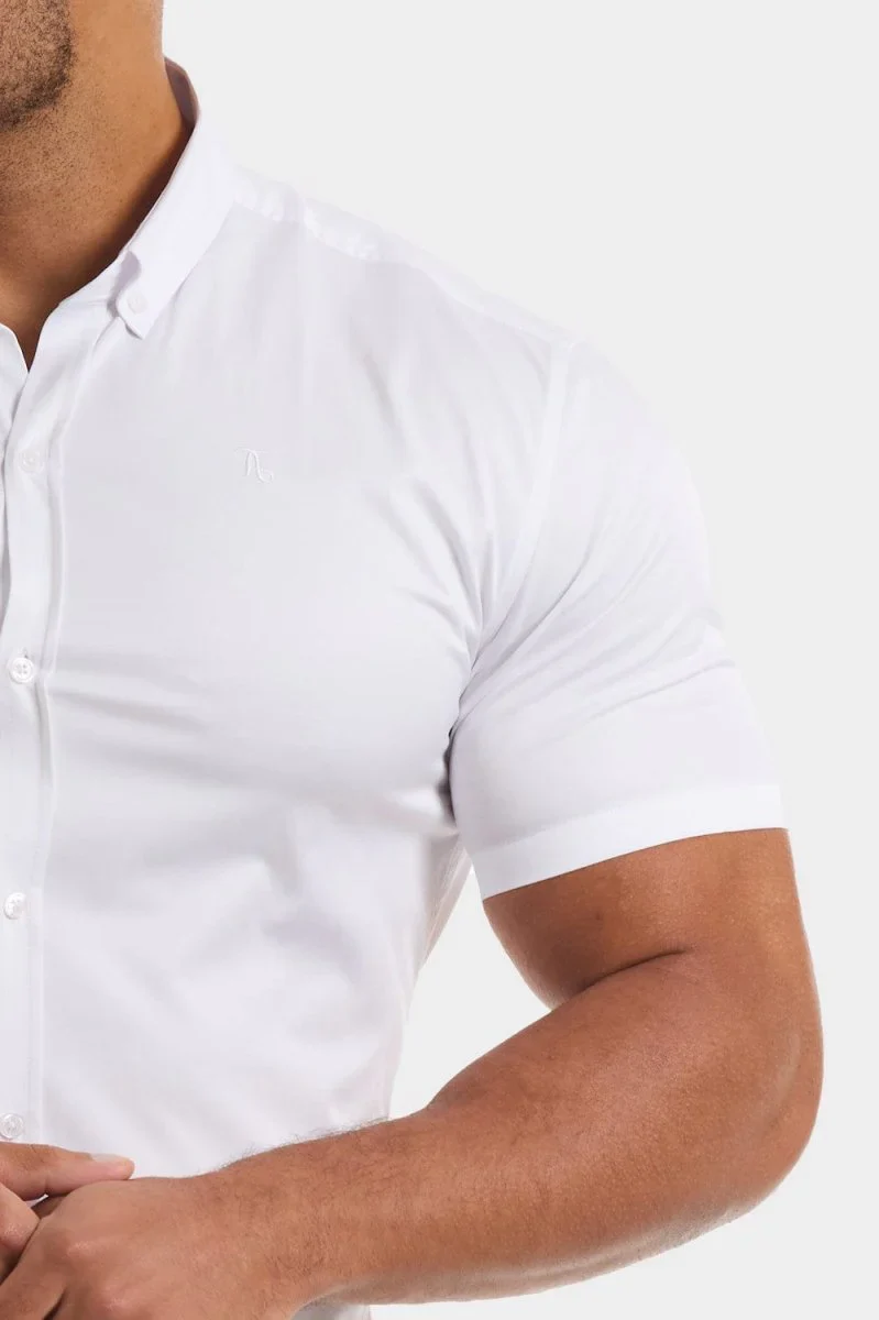 Camisa Social EvoTech™ - Manga Curta - Image 11