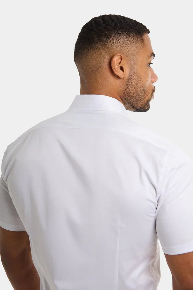 Camisa Social EvoTech™ - Manga Curta - Image 12