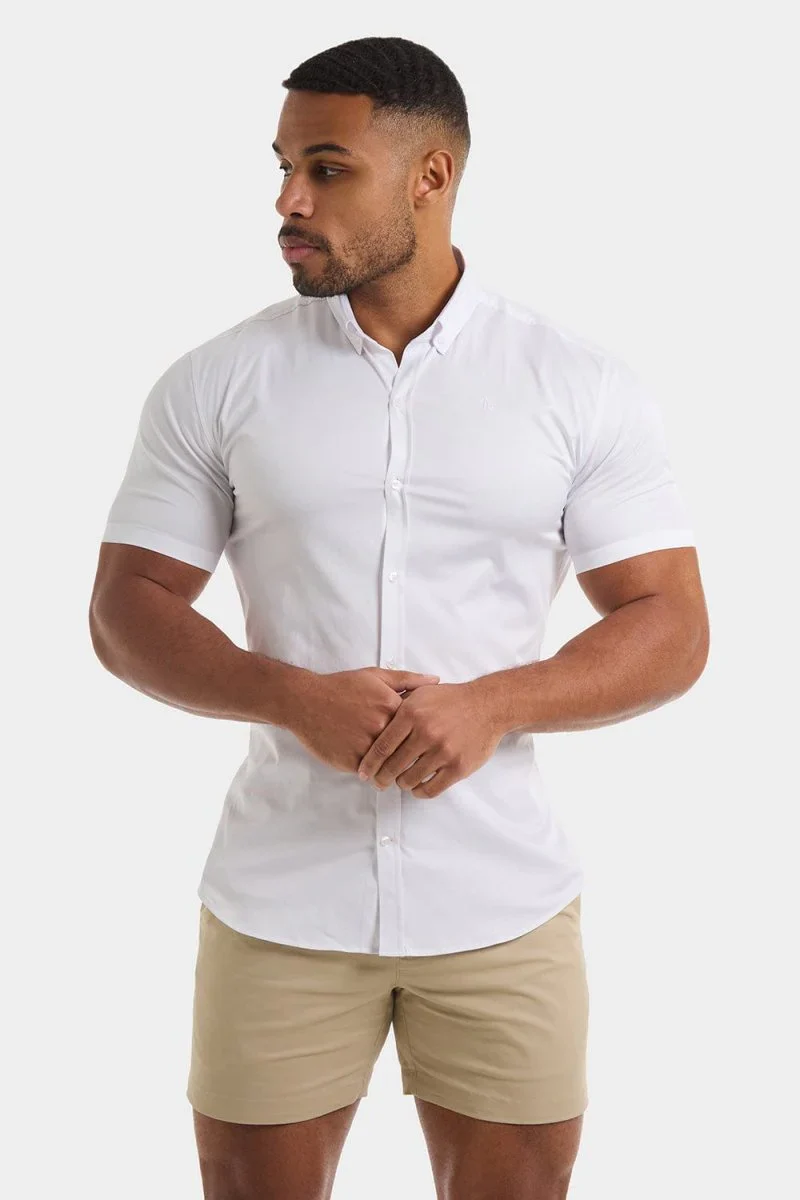 Camisa Social EvoTech™ - Manga Curta - Image 13