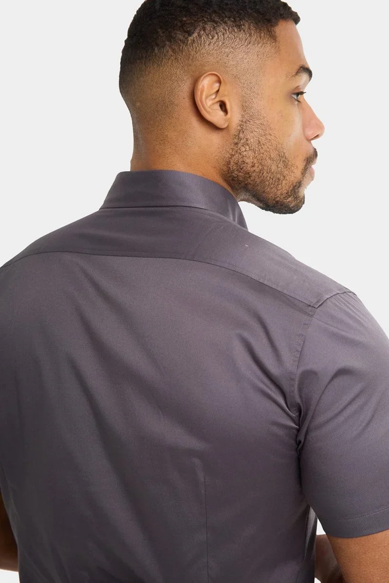 Camisa Social EvoTech™ - Manga Curta - Image 31