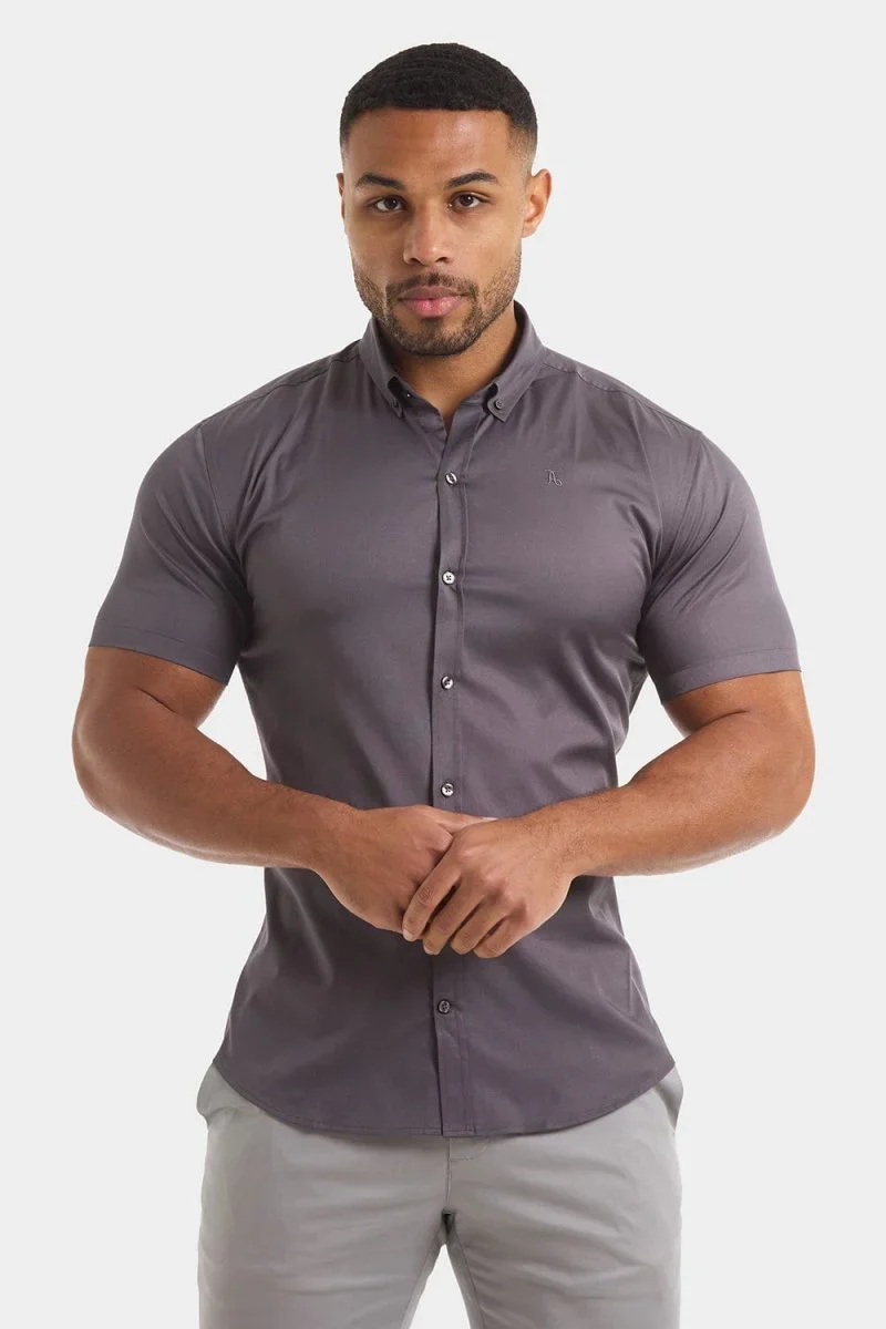 Camisa Social EvoTech™ - Manga Curta - Image 32