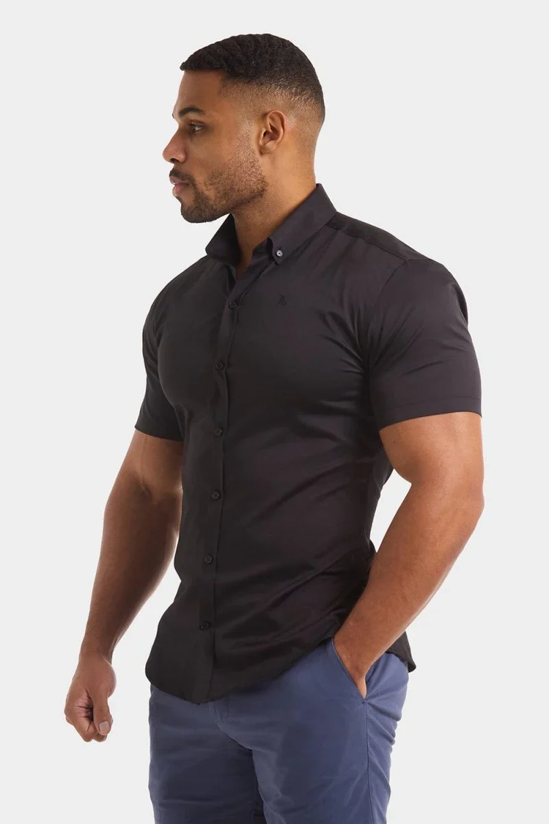 Camisa Social EvoTech™ - Manga Curta - Image 6