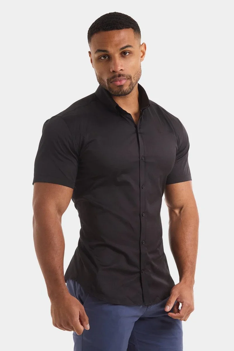 Camisa Social EvoTech™ - Manga Curta - Image 9