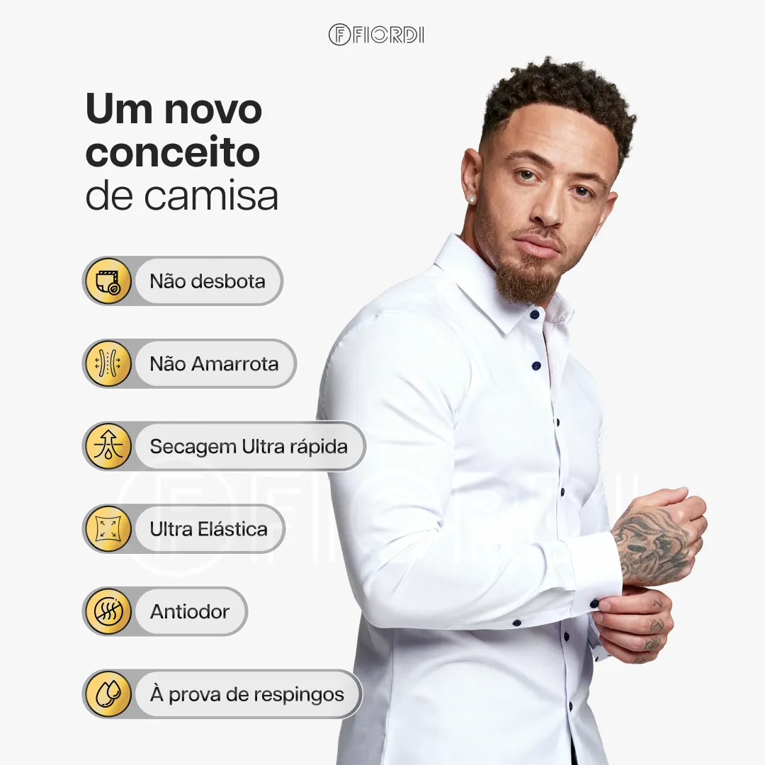 Camisa Social Ultra-Tech™  [COMPRE 1 & LEVE 2] - Image 3