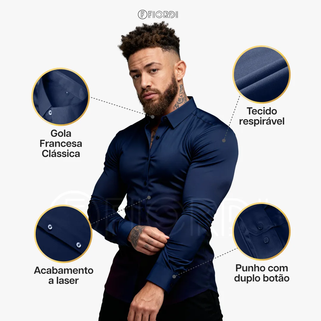 Ultra-Tech™ Camisa Social Tecnológica - Image 4